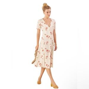 Reformation midi “Lockin” dress size 4